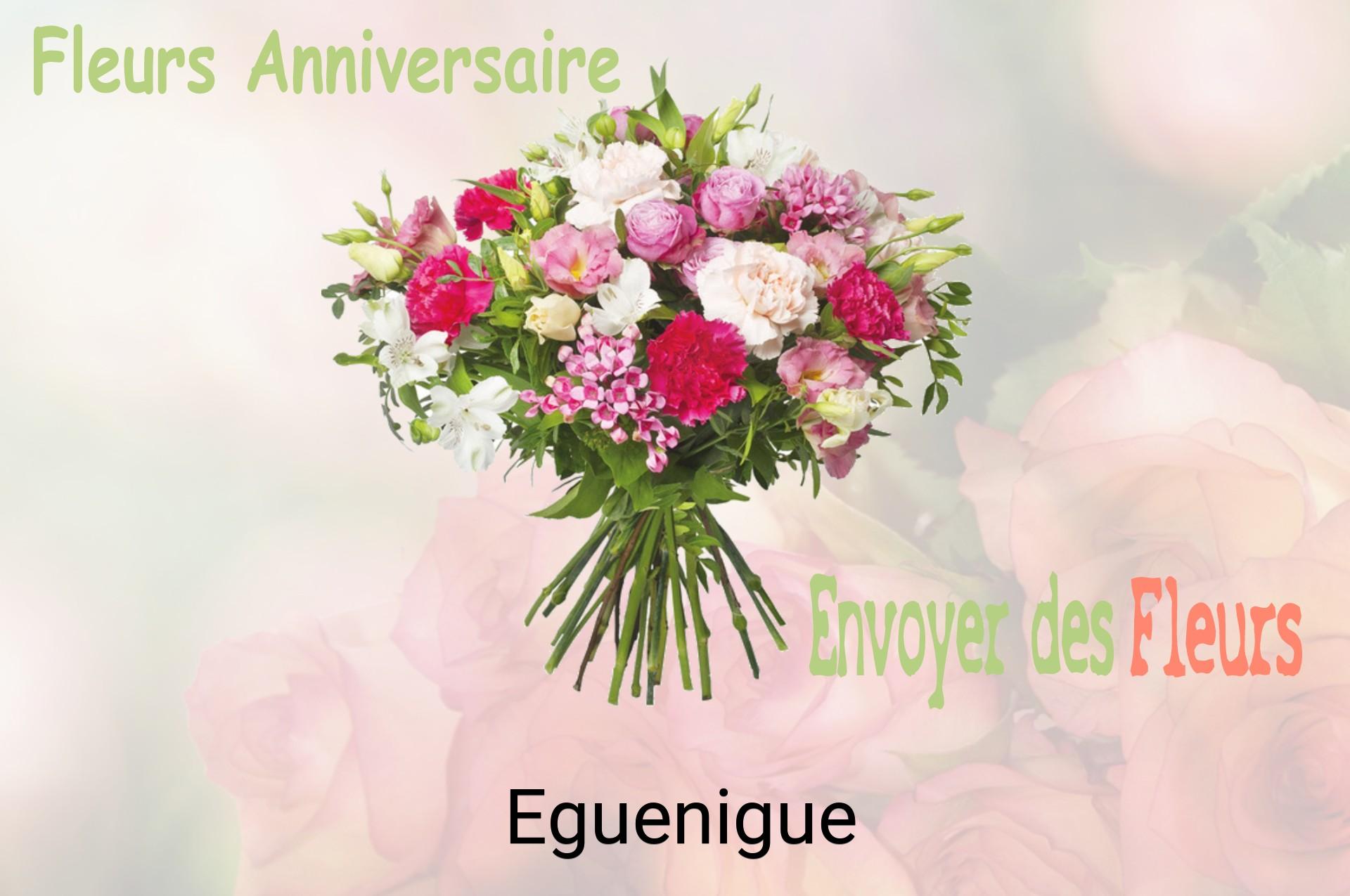 Bouquet de fleurs d’anniversaire livré à Eguenigue